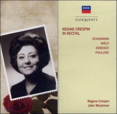 Regine Crespin  Ʋ -  /  / ߽ (In Recital - Schumann / Wolf / Debussy)