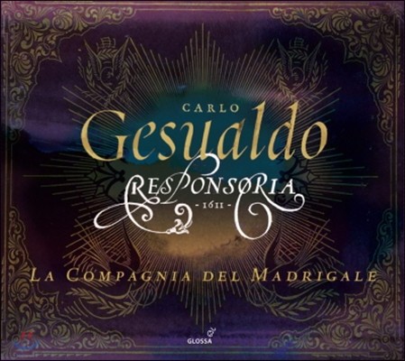 La Compagnia Del Madrigale ˵: Ҹ 1611 (Gesualdo : Responsoria 1611) [3CD]