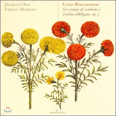 Emilio Moreno 보케리니: 쳄발로를 위한 소나타 Op.5 (Boccherini: Cembalo Sonatas Op.5 Nos.1-6)