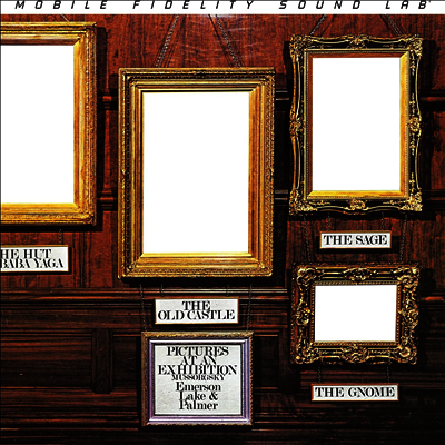 Emerson, Lake & Palmer,E.L.P — Pictures At An Exhibition 앨범 커버