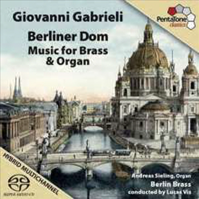 긮: ݰ    (Gabrieli: Works for Brass & Organ)(CD) - Berlin Brass