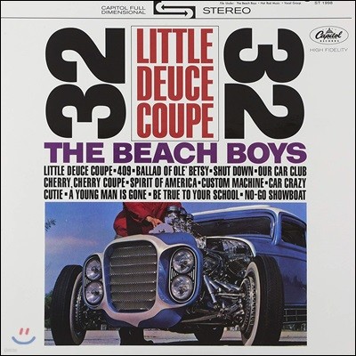 The Beach Boys — Little Deuce Coupe (Stereo) 앨범 커버
