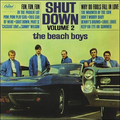 The Beach Boys — Shut Down Volume 2 (Mono) 앨범 커버
