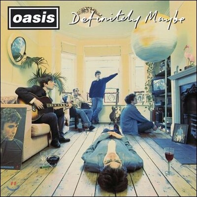 Oasis — Definitely Maybe 앨범 커버