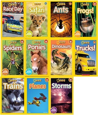 National Geographic Kids 리더스 Pre+1단계 11종 Package 세트