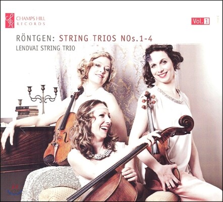 Lendvai String Trio 뢴트겐: 현악 삼중주 1-4번 '드보르작', '왈츠 모음곡' (Julius Rontgen: String Trio 'Dvorak', 'Walzer Suite')