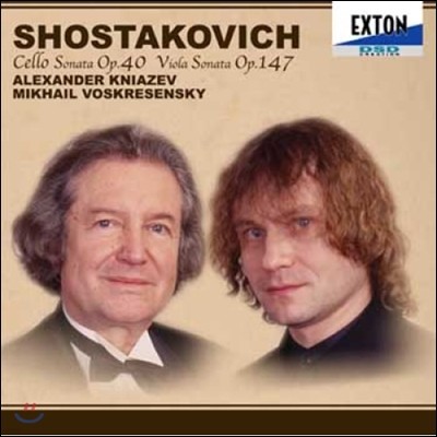 Alexander Kniazev 쇼스타코비치: 첼로 소나타, 비올라 소나타 (Shostakovich: Cello Sonata Op.40, Viola Sonata Op.147)