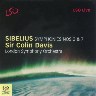 Colin Davis ú콺:  3, 7 (Sibelius: Symphonies No.3, No.7)