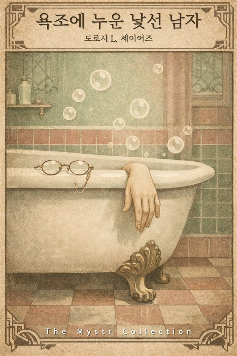 욕조에 누운 낯선 남자