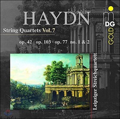 Leipzig Stiring Quartet ̵:   7 (Haydn: String Quartets Op.77-1,2, Op.103, Op. 42)