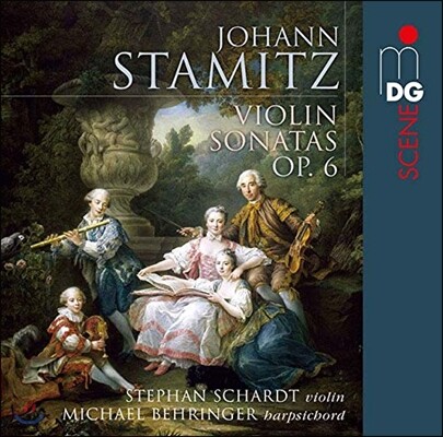 MDG Stefan Schardt 슈타미츠: 바이올린 소나타  (Stamitz: Violin Sonatas Op.6)
