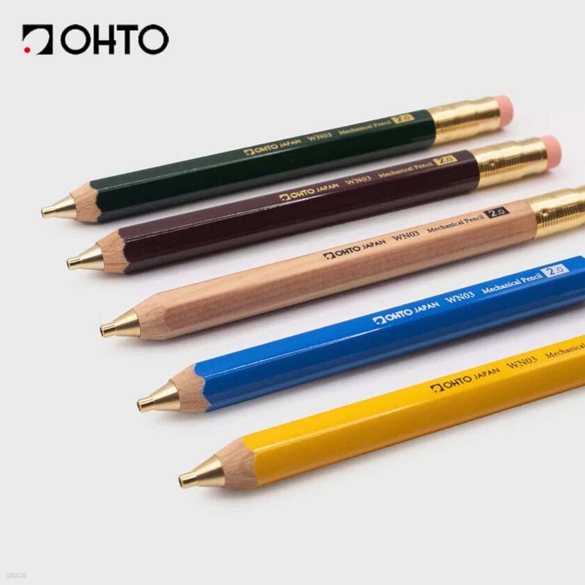 OHTO 오토 우드 2.0mm 목재홀더샤프 2.0 리뉴얼버전