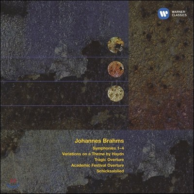 Wolfgang Sawallisch :  1-4, ̵ ְ,   (Brahms: Symphonies, Haydn Variations, Tragic Overture)