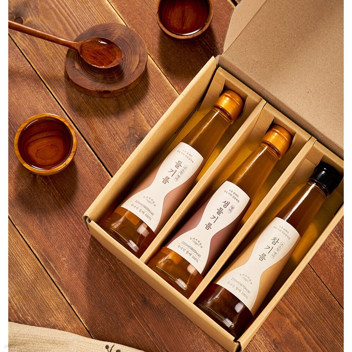 [매헌] 100% 국내산 토종 종자 발아생들기름 발아고소한들기름 발아고소한참기름 200ml