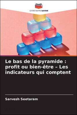 Le bas de la pyramide: profit ou bien-être - Les indicateurs qui comptent