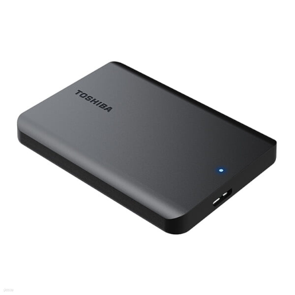 [도시바] HDD 휴대용 외장하드 칸비오 베이직5 USB3.2 Gen1 [2TB] 블랙
