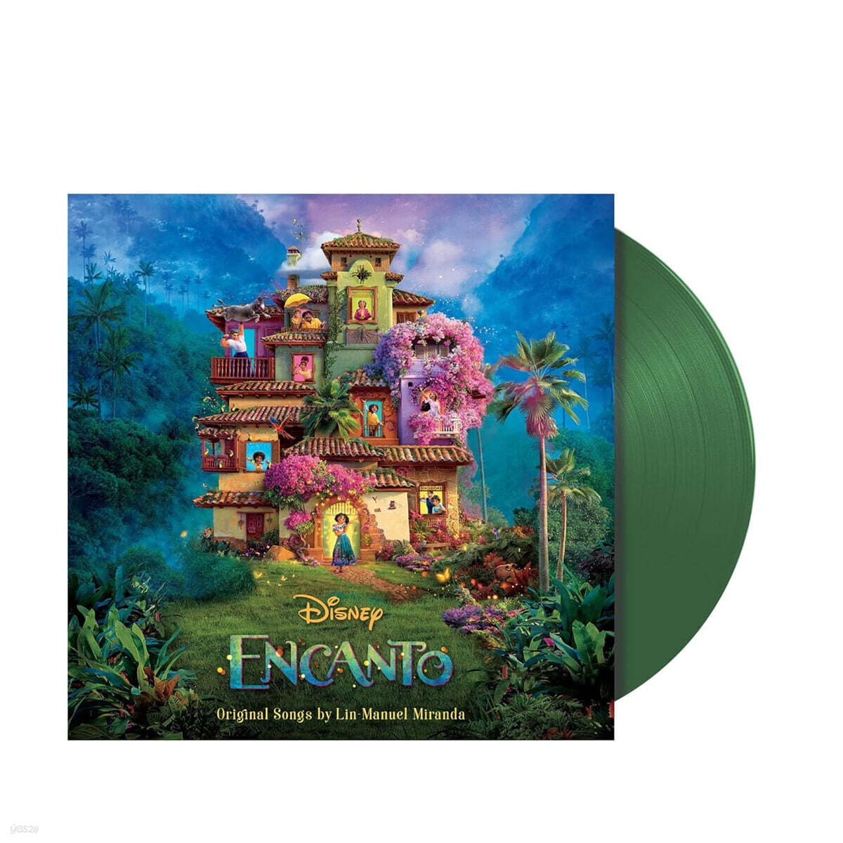 디즈니 '엔칸토: 마법의 세계' 영화음악 (Encanto - Original Songs by Lin-Manuel Miranda) [그린 컬러 LP]