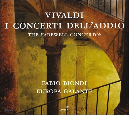 Fabio Biondi ߵ: '' ְ - ĺ µ (Vivaldi: The Farewell Concertos)