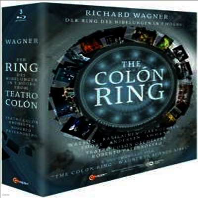 바그너: 니벨룽의 반지 - 7시간 축약 버전 & 다큐멘터리 - '콜론의 반지' (Colon Ring - Wagner: Der Ring des Nibelungen: abridged) (5DVD Boxset)(3 Blu-ray)(한글자막)(2013) - 여러 아티스트