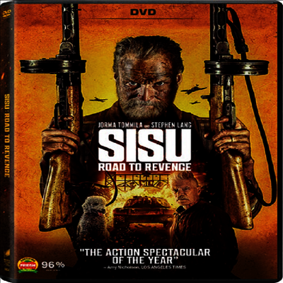 Sisu: Road to Revenge (시수: 복수의 길) (2025)(한글자막 지원)(지역코드1)(DVD)