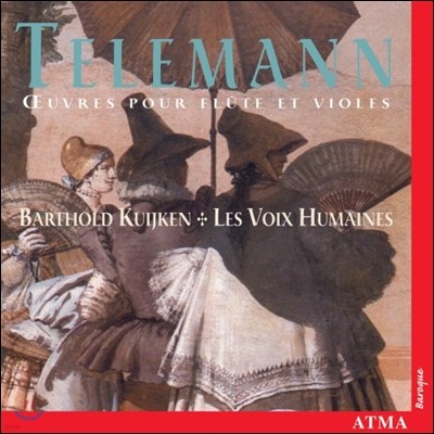Les Voix Humaines 텔레만: 플루트와 비올을 위한 작품집 (Telemann: Works for Flute and Viols)