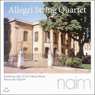 Allegri Quartet 베토벤 / 브리튼: 현악 사중주 (Beethoven: String Quartet Op.131 / Britten: Quartet No.3 Op.94)