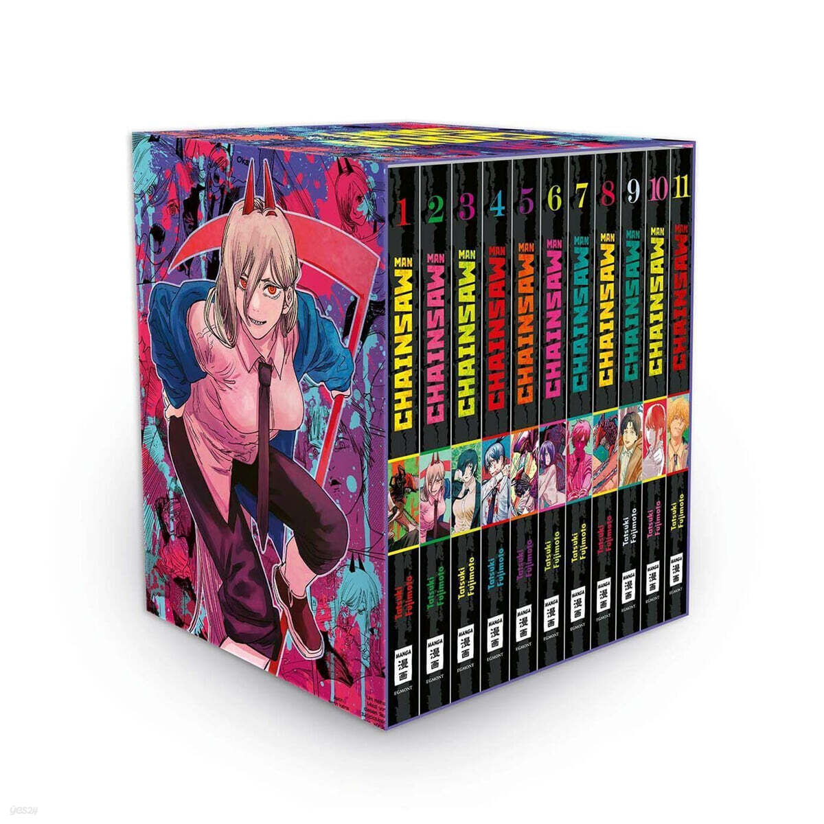 체인소 맨 1권 ~ 11권 박스 세트 독일어판 Chainsaw Man Schuber mit Extra: enthält die Bände 1 bis 11