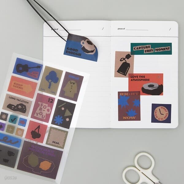 라이프앤피시스 스퀘어 스티커세트