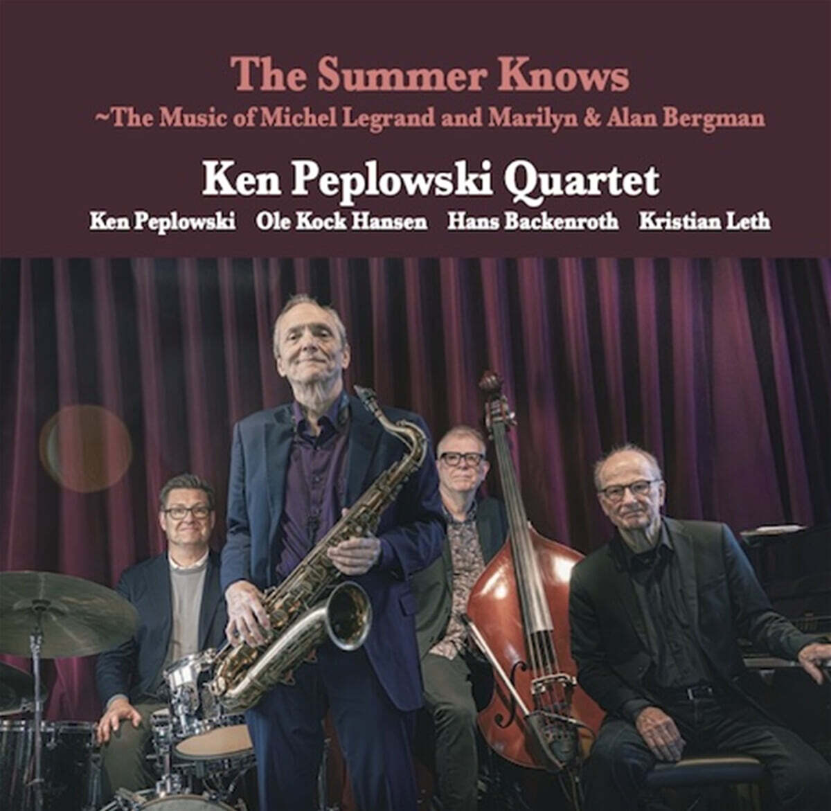 Ken Peplowski Quartet (켄 페프로스키 콰르텟) - The Summer Knows~The Music of Michel Legrand and Marilyn & Alan Bergman [2LP]