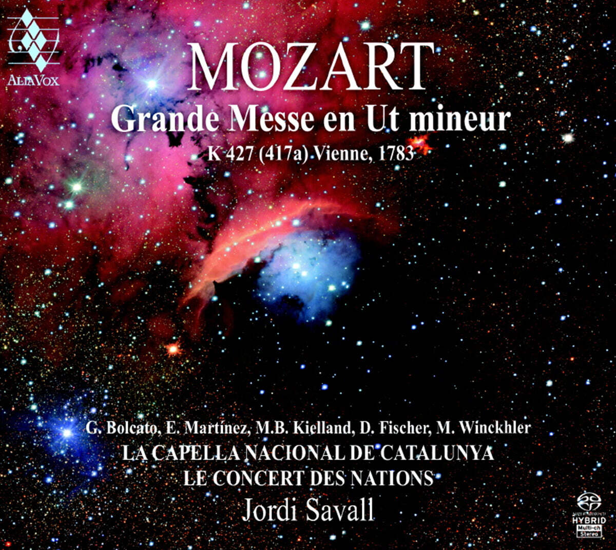 Jordi Savall 모차르트: 미사 c단조 ‘대미사’ [루카 굴리엘미 보완] (Mozart: Grande Messe En Ut Mineur K.427) [SACD Hybrid]