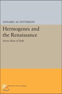 Hermogenes and the Renaissance