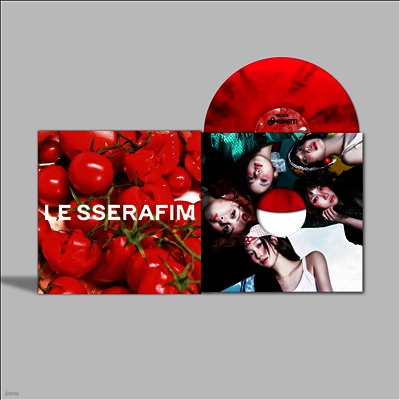 르세라핌,Le Sserafim — 1st Single Album 'Spaghetti' (US Indie Exclusive) 앨범 커버