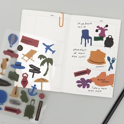 라이프앤피시스 오브젝트 스티커세트