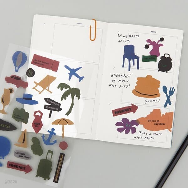 라이프앤피시스 오브젝트 스티커세트