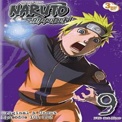 Naruto Shippuden Box Set 9 ( ǳ 9)(ڵ1)(ѱ۹ڸ)(DVD)