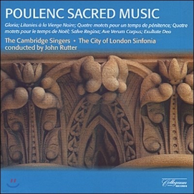 Cambridge Singers Ǯ:  - ۷θ, Ʈ, 캣   (Poulenc: Sacred Music - Gloria, Motets, Salve Regina)