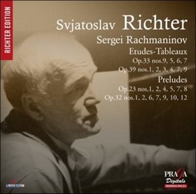 Sviatoslav Richter 帶ϳ: ȸȭ , ְ (Rachmaninov: Etudes-Tableaux Op.33, Op.39, Preludes Op.23, Op.32) 佽 