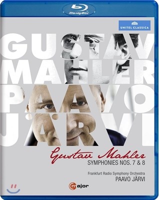 Paavo Jarvi 말러: 교향곡 7번 8번 (Mahler: Symphony Nos. 7 & 8) 블루레이