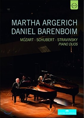 Martha Argerich / Daniel Barenboim Ÿ Ƹ츮ġ, ٴϿ ٷ ǾƳ  (M. Argerich / D. Barenboim : Mozart, Schubert & Stravinsky)