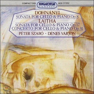 Peter Szabo 도흐나니: 첼로 소나타 / 라이타: 첼로와 피아노 협주곡 (Dohnanyi: Cello Sonata Op.8 / Laitha: Cello & Piano Concerto Op.31)