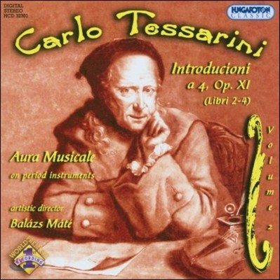 Aura Musicale 테사리니: 서곡 2-4권 (Tessarini: Introducioni a 4 Op.11 Libri 2-4)