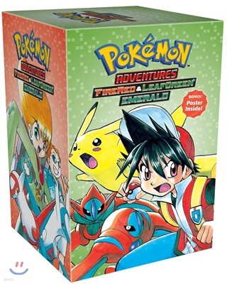 Pokemon Adventures Firered & Leafgreen / Emerald Box Set: Includes Vols. 23-29