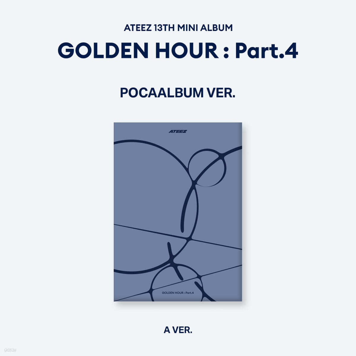 에이티즈 (ATEEZ) - GOLDEN HOUR : Part.4 [POCAALBUM VER.][A VER