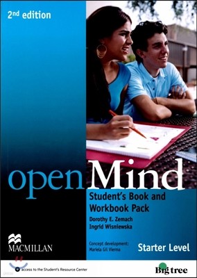 OpenMind 2nd Edition Level Starter : Student book & Workbook