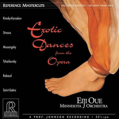 Eiji Oue, Minnesota Orchestra — Eiji Oue 이국적인 오페라 무곡 모음집 - 림스키-코르사코프 / 슈트라우스 / 차이코프스키 (Exotic Dances from the Opera) 앨범 커버