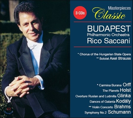 Rico Saccani ǽ Ŭ -  / ȦƮ / ۸ī / ڴ (Masterpieces Classic - Orff / Holst / Glinka / Kodaly)