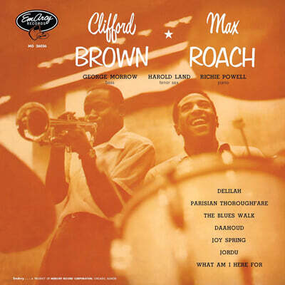 Clifford Brown & Max Roach (클리포드 브라운 & 맥스 로치) - Clifford Brown & Max Roach [LP]