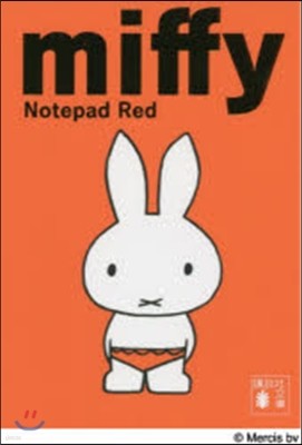 miffy Notepad Red