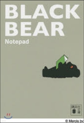 BLACK BEAR notepad