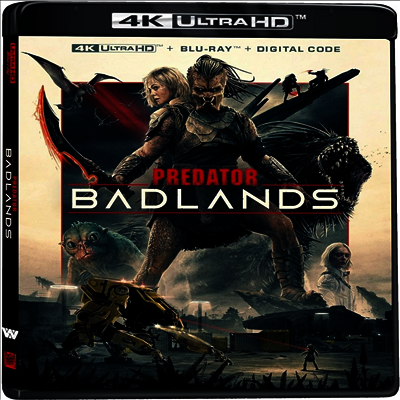 Predator: Badlands (프레데터: 죽음의 땅) (2025)(한글무자막)(4K Ultra HD + Blu-ray)